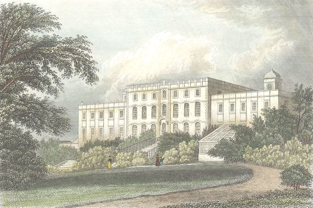 YORKS. Sprotburgh. DUGDALE 1835 old antique vintage print picture